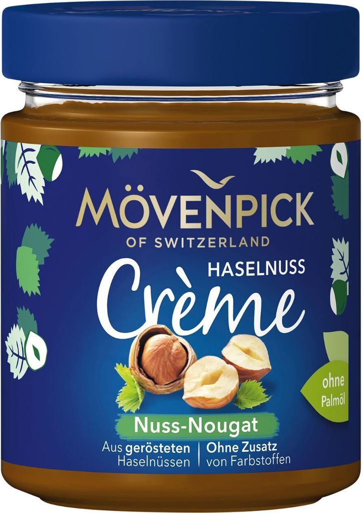 Mövenpick Haselnuss Crème Nuss-Nougat, 300g