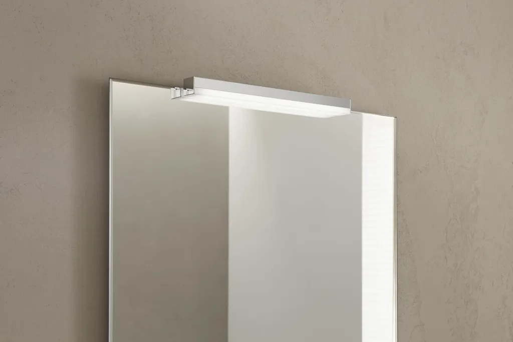 Emco System2 Lampe à pince LED Miroir Horizontale Chrome 400mm 449200105 - 3
