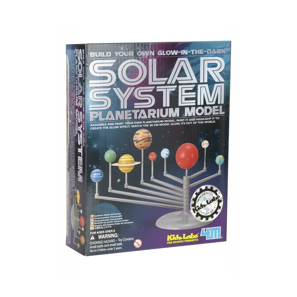 Planétarium 4M Solar System - Kit de Modélisme Système Solaire à Peindre