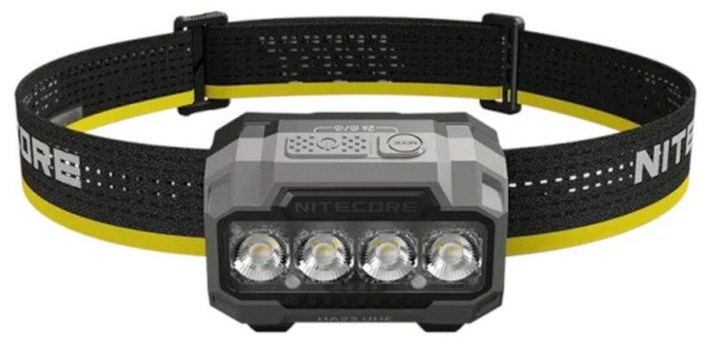 Nitecore HA23 UHE 600 lumens - Lampe frontale à LED noire Image du produit 