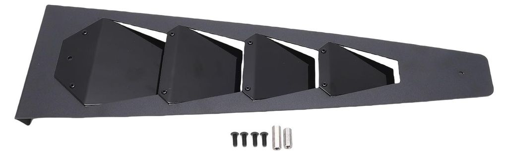 Aluminium-Motorhauben-Lüftungseinsatz, hitzebeständiger Ersatz für Polaris Base SL SL LE GT LE S SL SLR SLR LE Schwarz