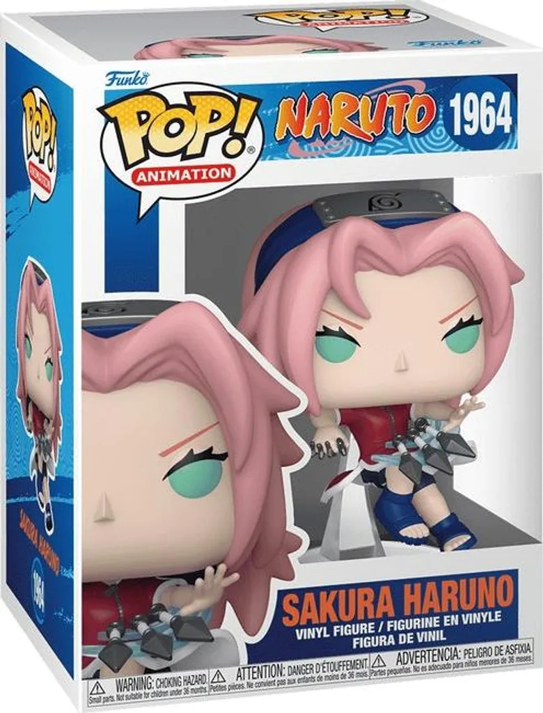 Cadeau Fan Naruto : Figurine Sakura Haruno Funko Pop pour Bureau et Lit