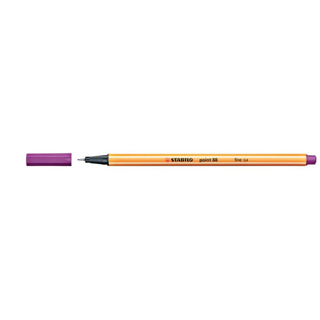 STABILO Fineliner point 88 lila | 10 Stück im Set Image du produit 