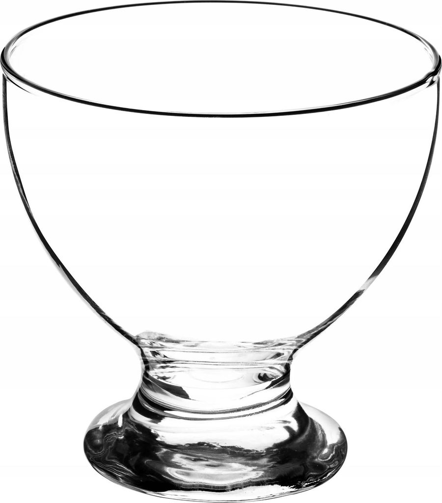 Dessertschalen - Eisschalen aus Glas - Runde Form - 450 ml - 12er Set - FCM-konform - Lebensmittelecht