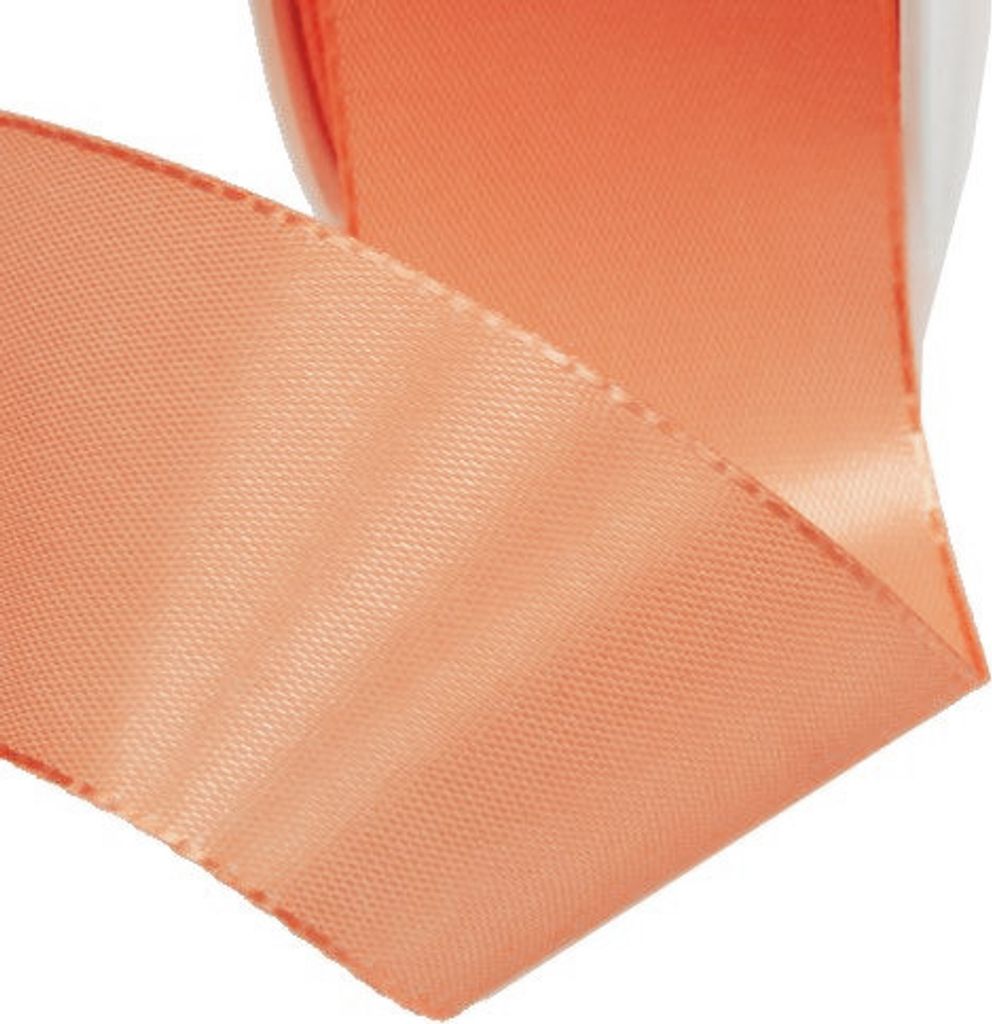 Geschenkband Dekoband 40mm x 50m Apricot Hochzeit Dekoration