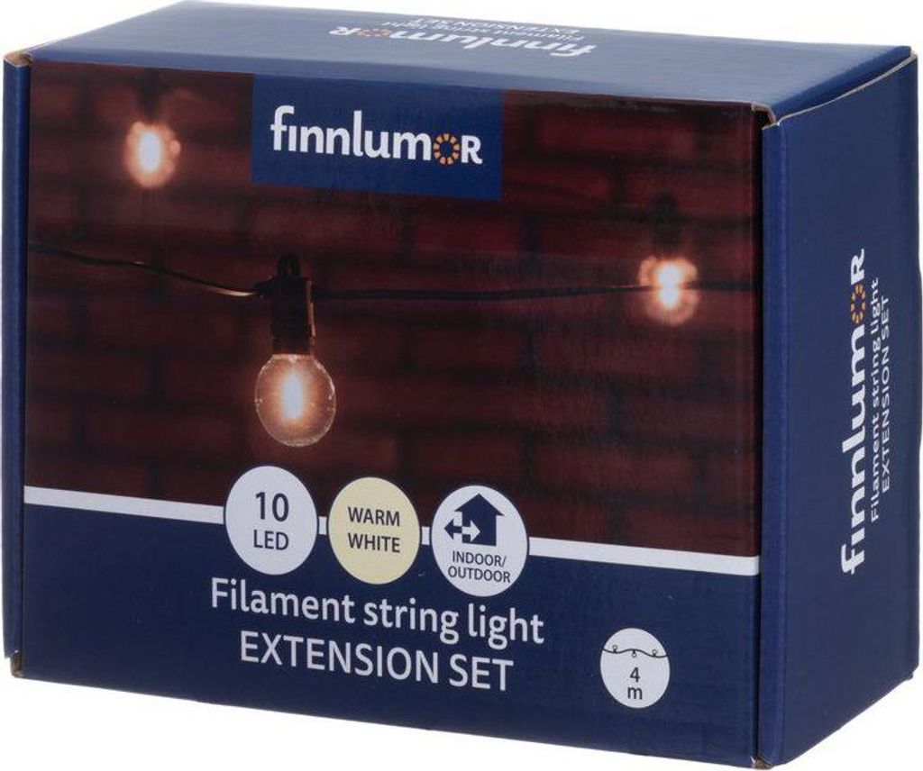 Erweiterungsset für LED-Filament-Girlande, 4 m