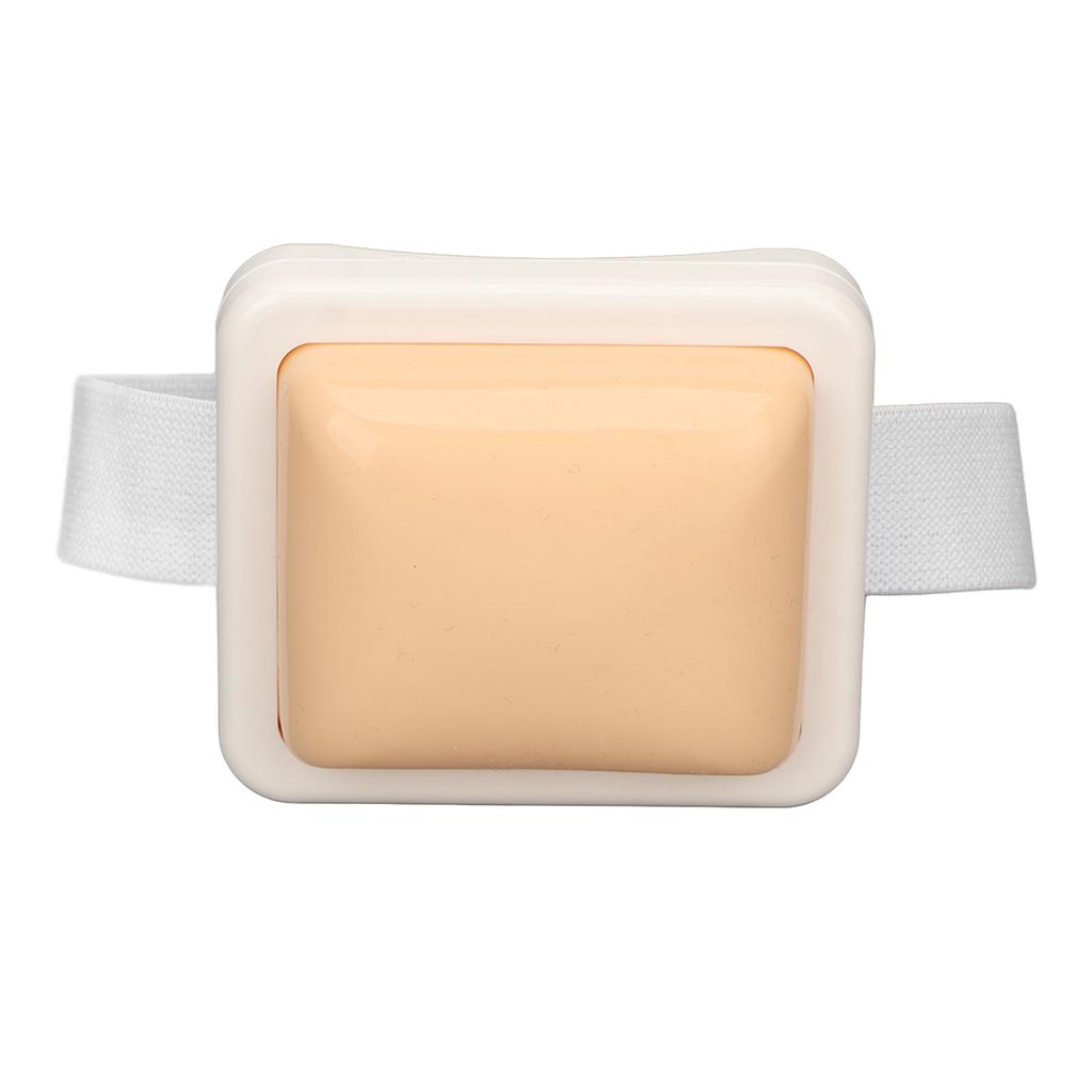 Medizinisches Injektionstrainingspad, tragbar mit Gummibandsimulation, Übungspad für intramuskuläre Injektionen