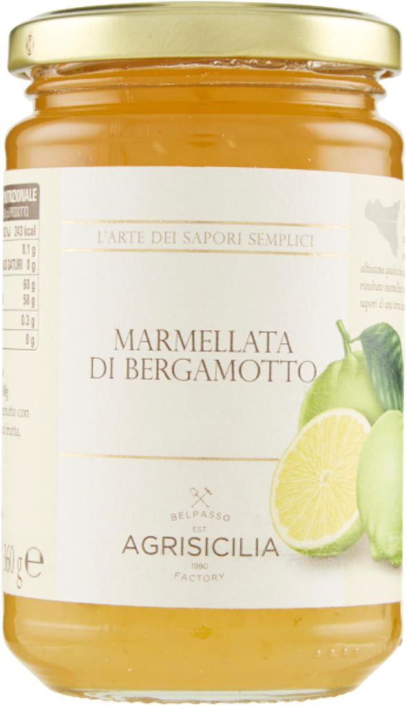 Konfitura z bergamotki 360g Agrisicilia Zdjęcie produktu 