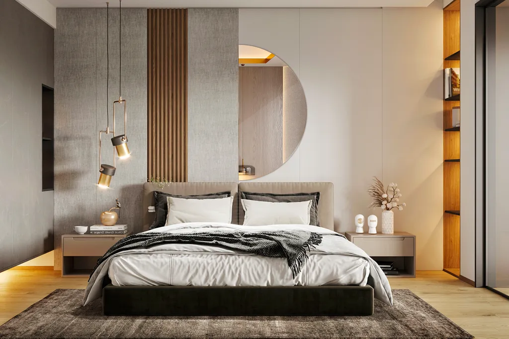 Specchio Bagno 50 cm Semitondo Elegante - Qualità Premium a Parete