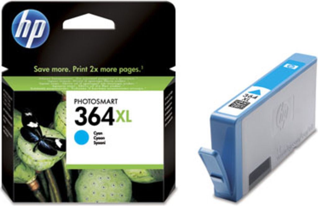 HP 364XL - CB323EE - Inktcartridge / Cyaan (6 ml)