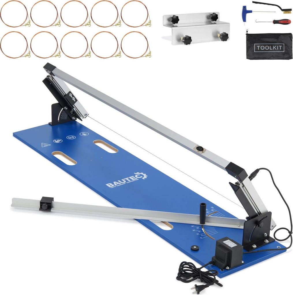 BAUTEC Styroporschneider GAZELLE 2 » Starter-Set inkl. 10 Produktbild 