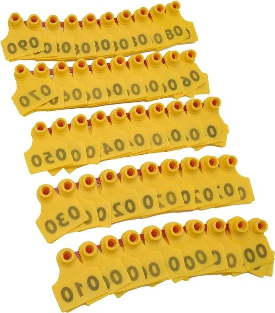 Simplifiez le Suivi de Votre Bétail avec nos 100 Cartes d'Identification