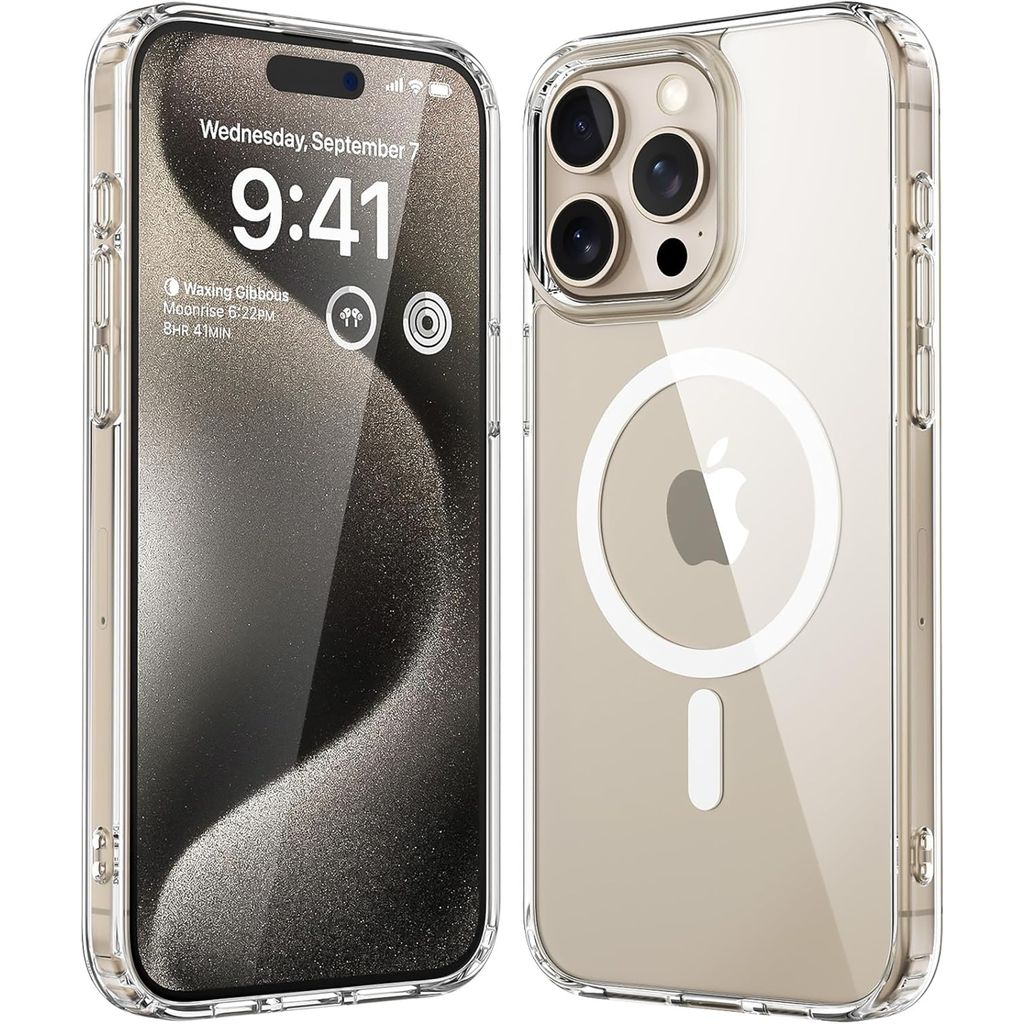 Hülle Apple iPhone 15 Pro Schutzhülle - Cazy - Transparant