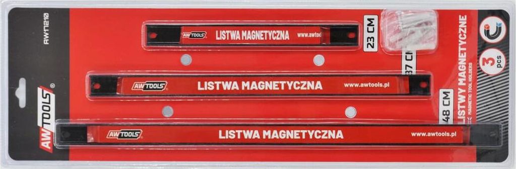 Awtools listwa magnetyczna 3szt.