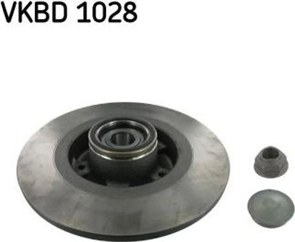 Éliminez les bruits de freinage avec le disque SKF VKBD1028 arrière