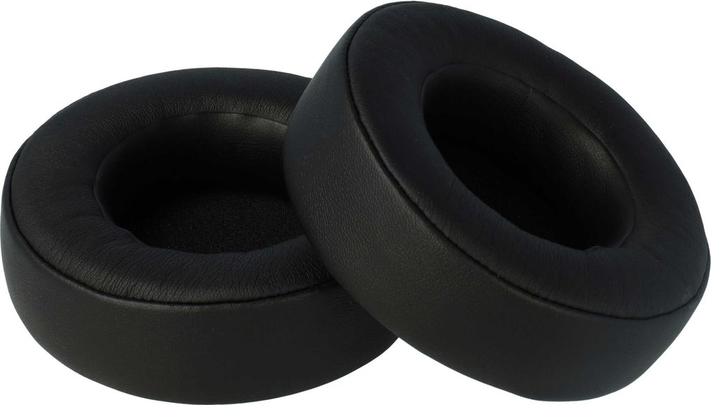 vhbw Ohrpolster kompatibel mit Corsair Virtuoso RGB Wireless SE Kopfhörer Headset, Kunststoff Schwarz