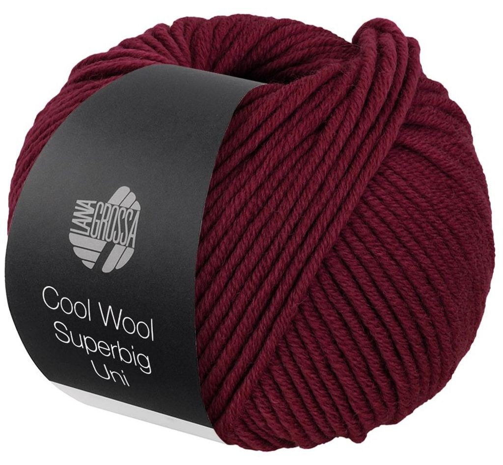 Cool Wool Superbig 006 | Weinrot Produktbild 