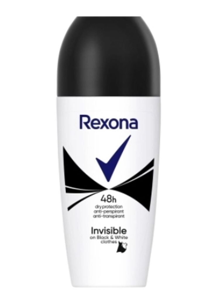 Rexona MotionSense Invisible Black + White 50ml Deodorant
