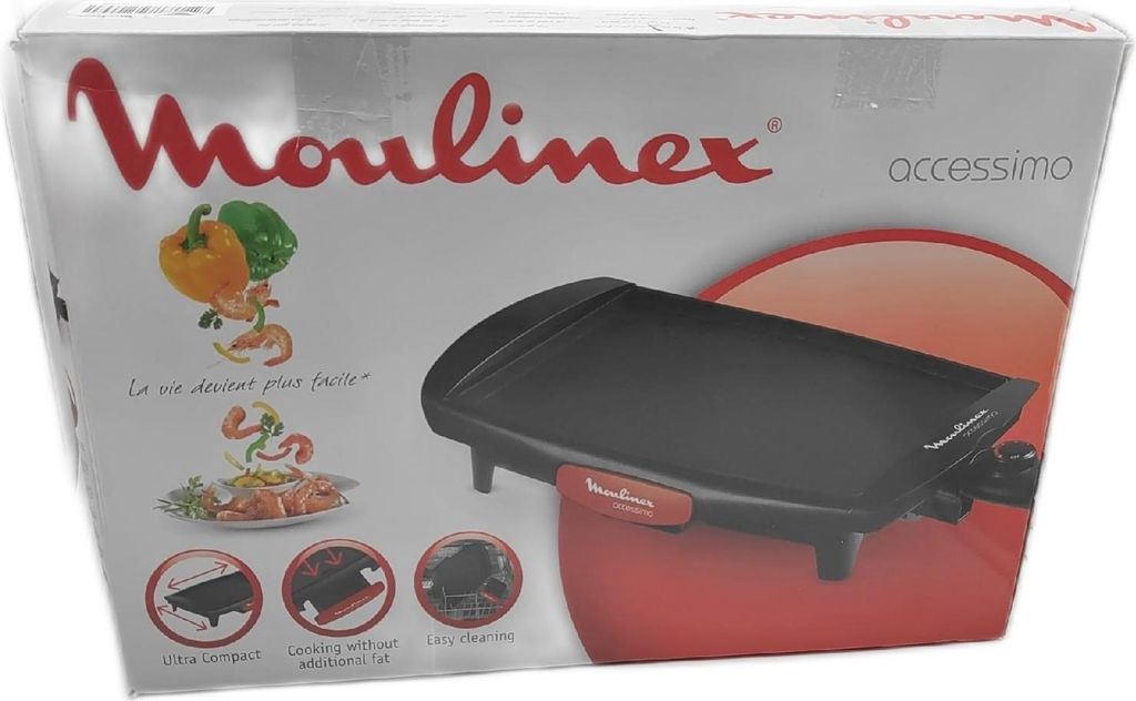 Piastra elettrica 1800w 25,5x35cm Moulinex CB560811 Immagine del prodotto 