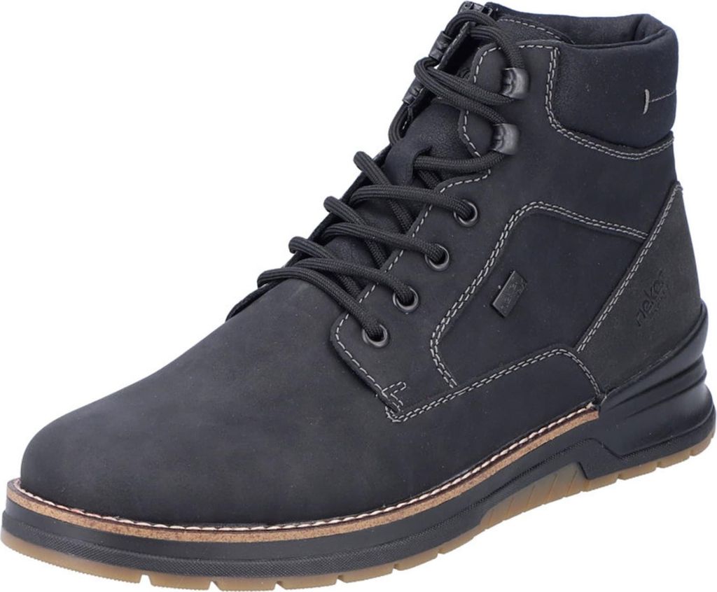 Rieker Schnürstiefeletten Herren 31383736393634 Schwarz 40 EU
