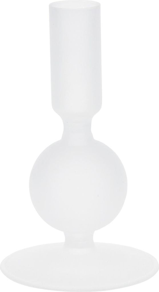 Kerzenständer aus Glas, 14 cm