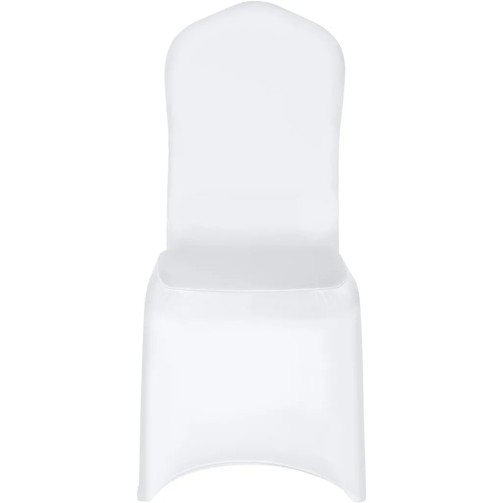 Housses de Chaises pour Mariage et Fêtes Pack 50 Pièces Amovibles Lavables