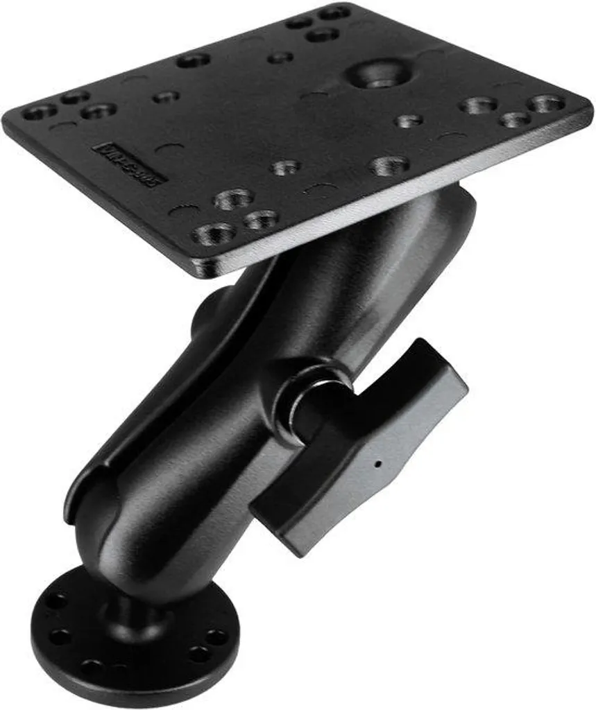 Bras articulé moniteur PC réglable 360° VESA en aluminium gris métal