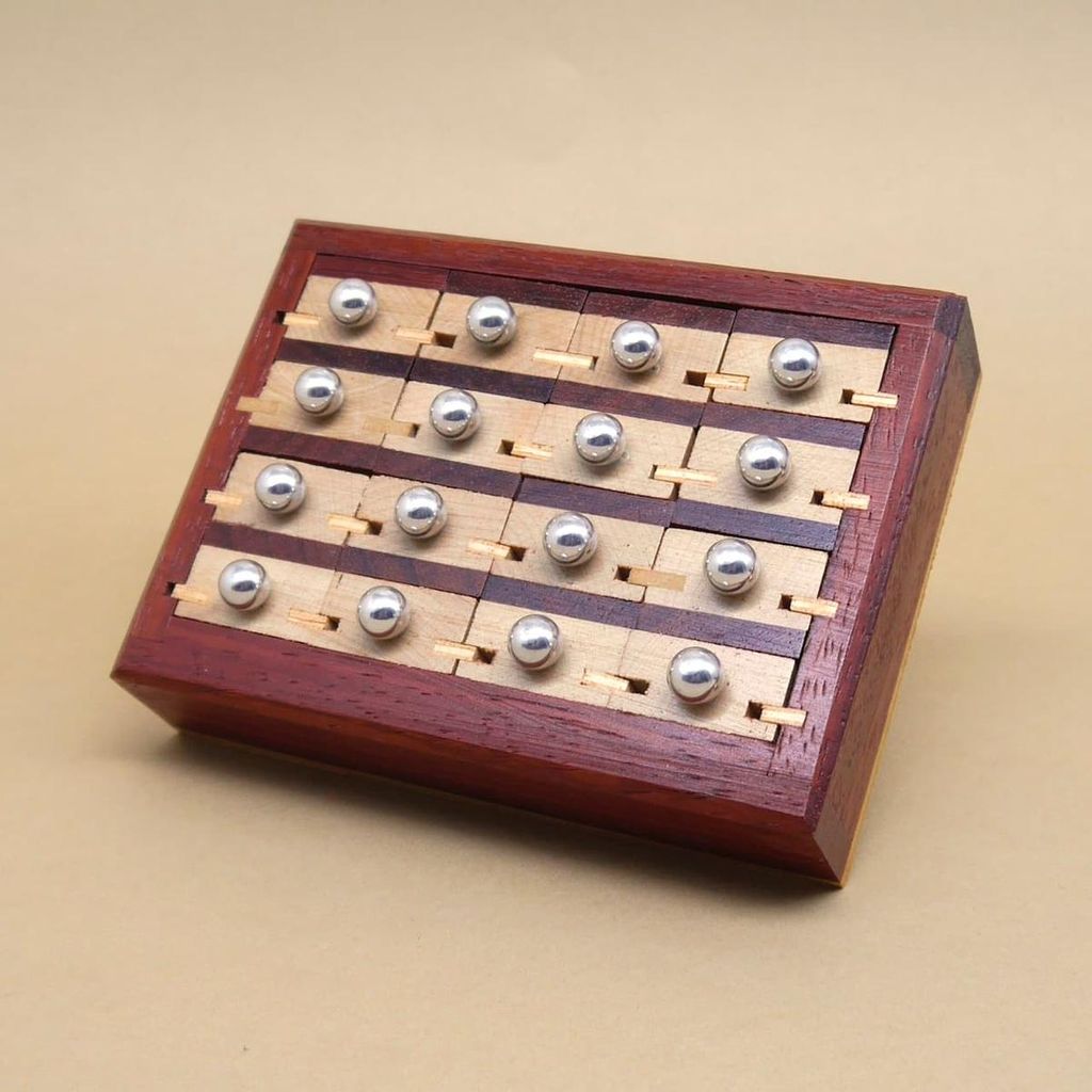 APOTHEKERSCHRANK - edles Packing-Puzzle