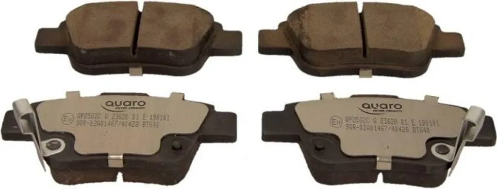 Disques de Frein Quaro Silver Ceramic Toyota Avensis Arrière Silencieux