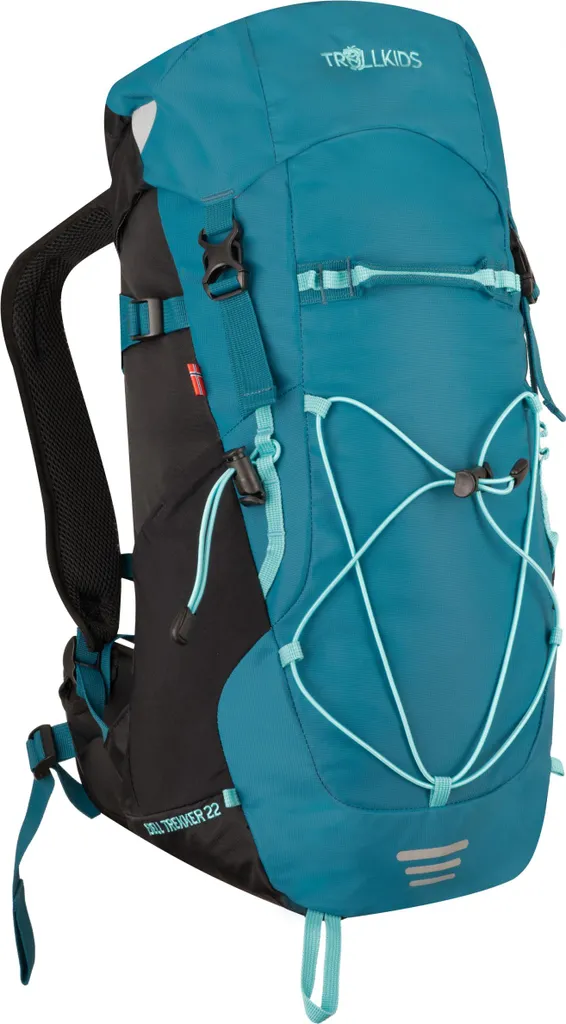 Zaino Tecnico Bambini TROLLKIDS Fjell Trekker 22 Blu | Trekking Vero