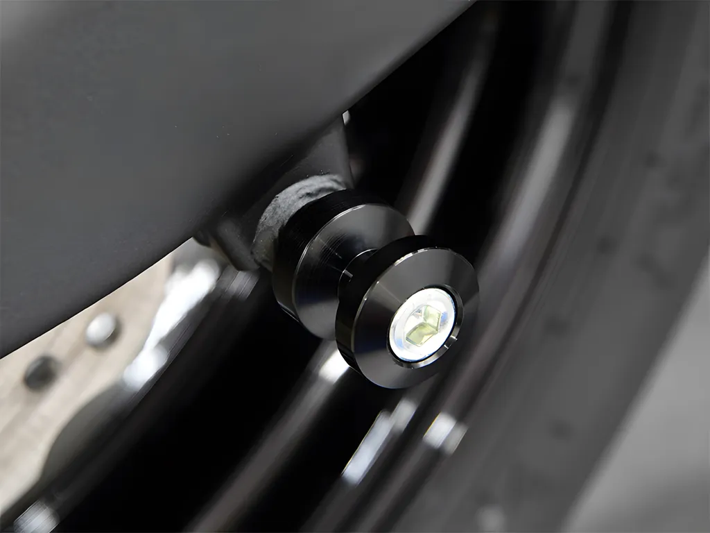 V Parts Nottolini In Gomma Per Moto Honda E Suzuki – Colore Nero, Attacco M8 – Ricambio Originale