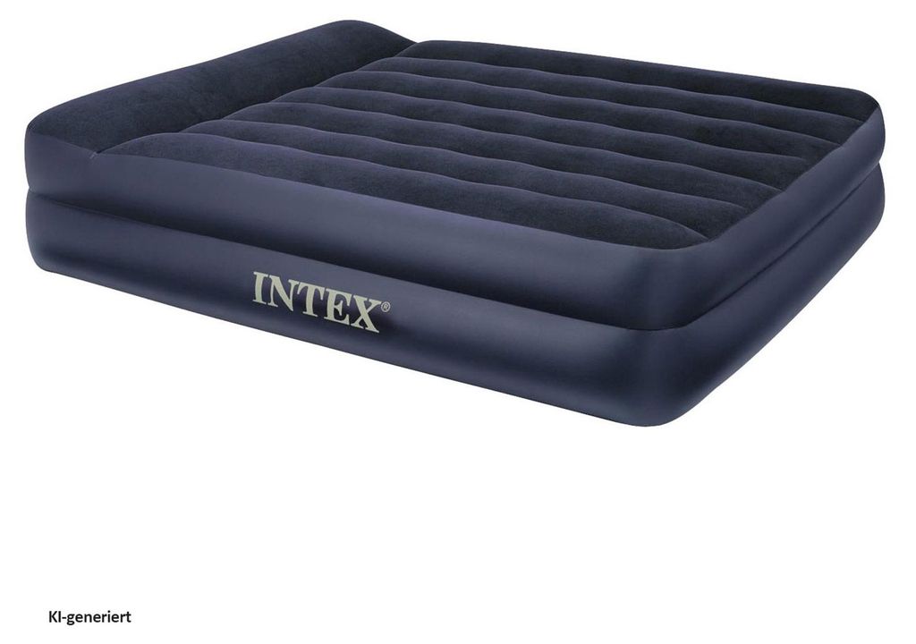 Luftbett inklusive Pumpe für 2 Personen, 203x152x42 cm Produktbild 