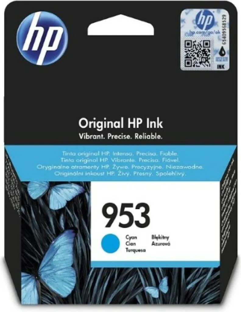 Consommable HP 953 Cyan cartouche d'encre d'origine pour imprimante Pro