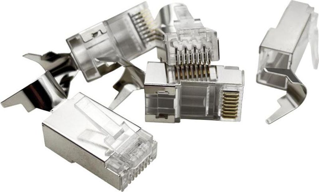 ALANTEC RJ45 STP Stecker für 23 AWG Draht mit NI036 Zange