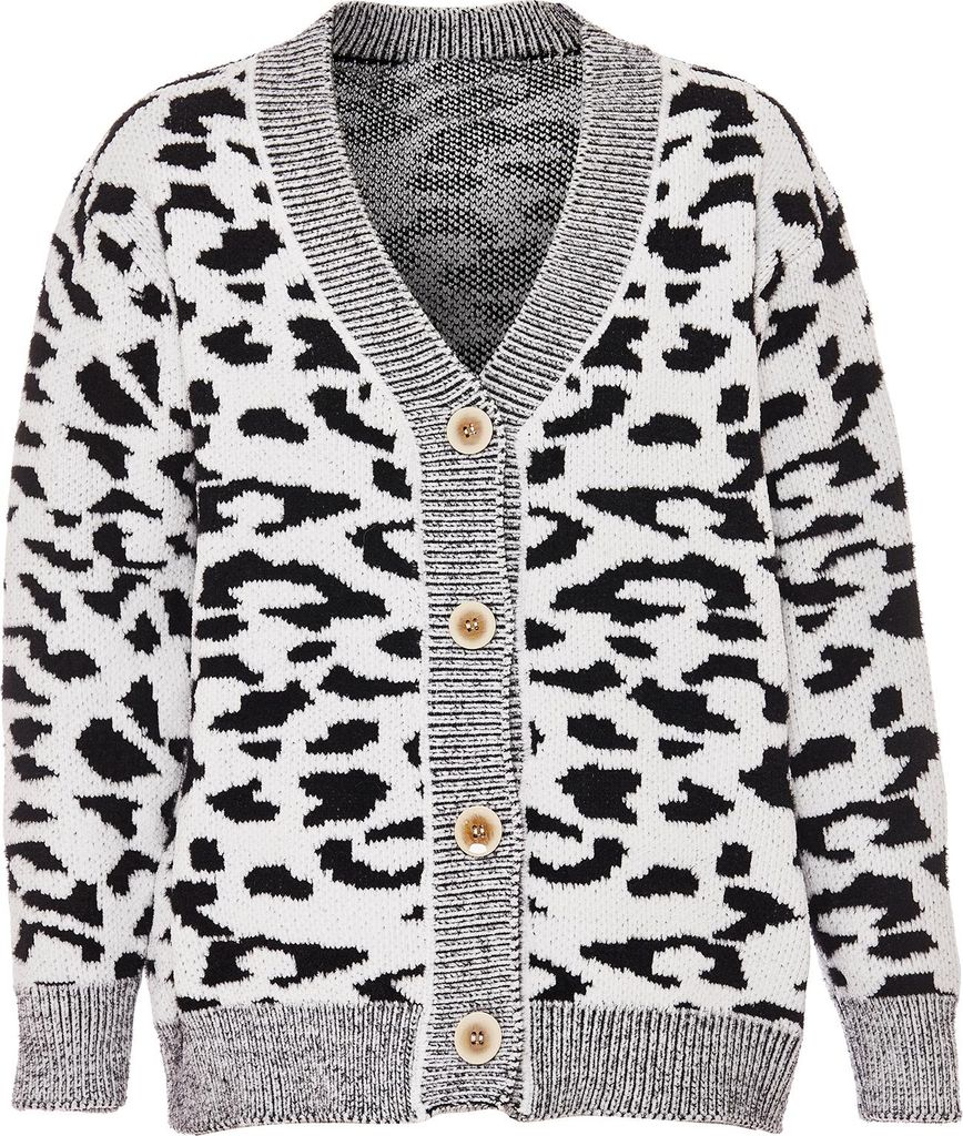 POOMI damen strickjacke - schwarz, M