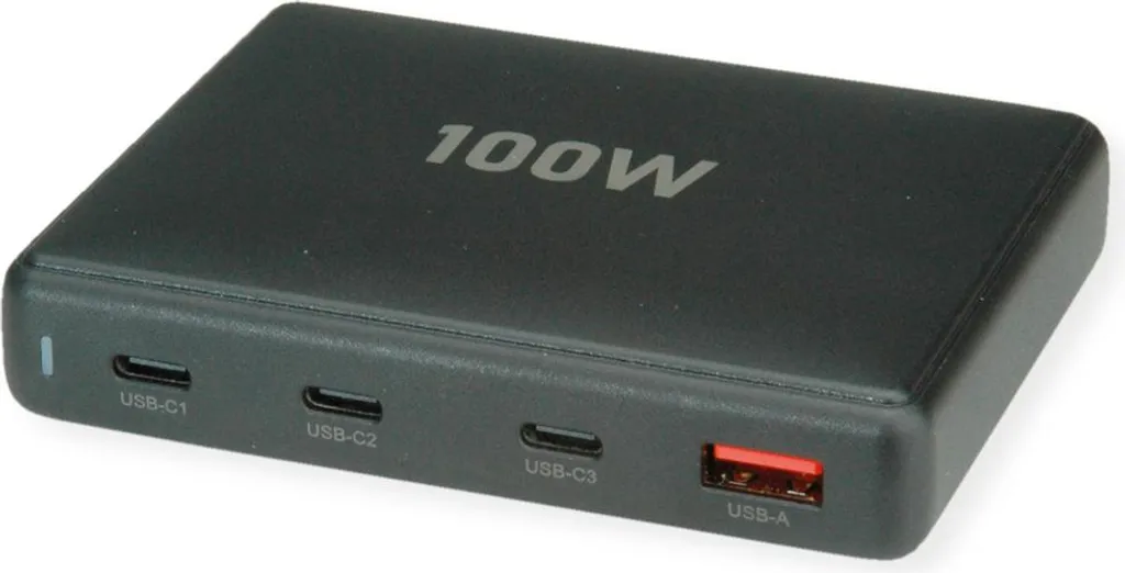 Chargeur Rapide 3x USB-C et 1x USB-A PD QC3.0 VALUE Smart Chargeur