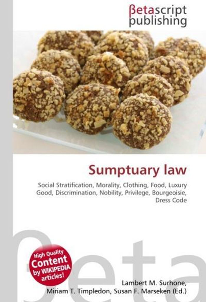 Sumptuary law