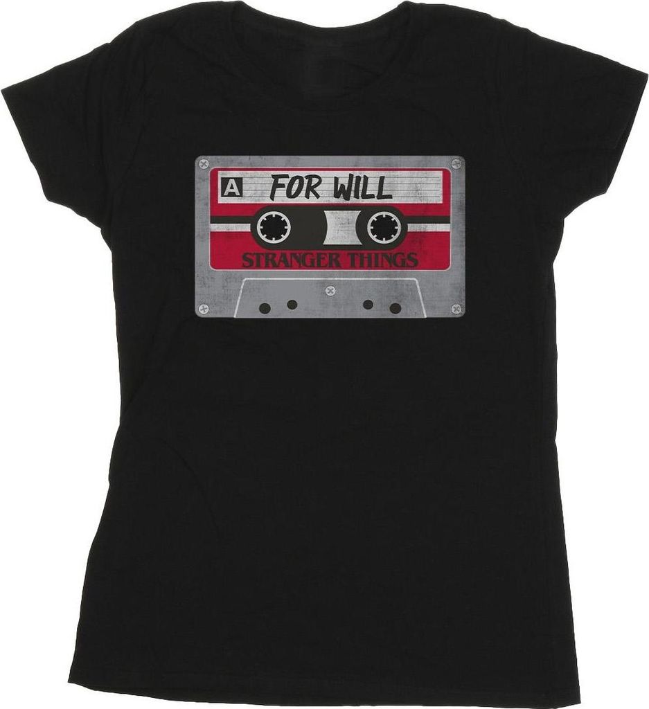Netflix - "Stranger Things Cassette For Will" T-Shirt für Produktbild 