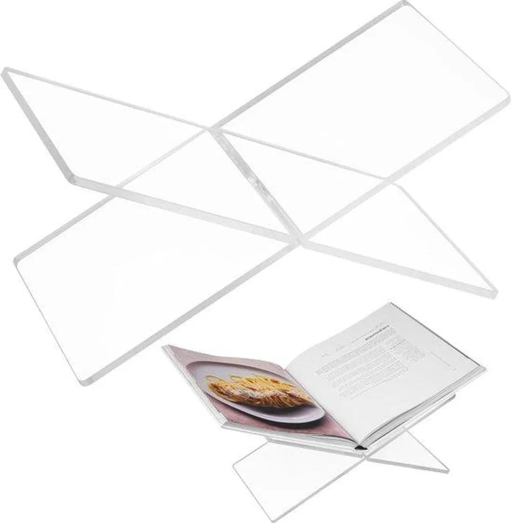 Pupitre de lecture acrylique transparent pour protéger vos grands livres