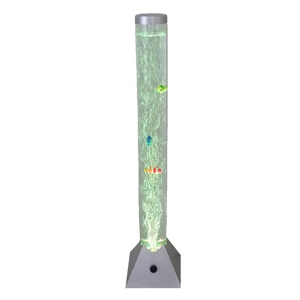 Deko-Wassersäule LED farbwechselnd und 6 Fischen Produktbild 