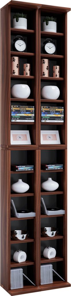 Wood CD Stand Shelf | Półka CD z miejscem na 408 płyt CD Zdjęcie produktu 