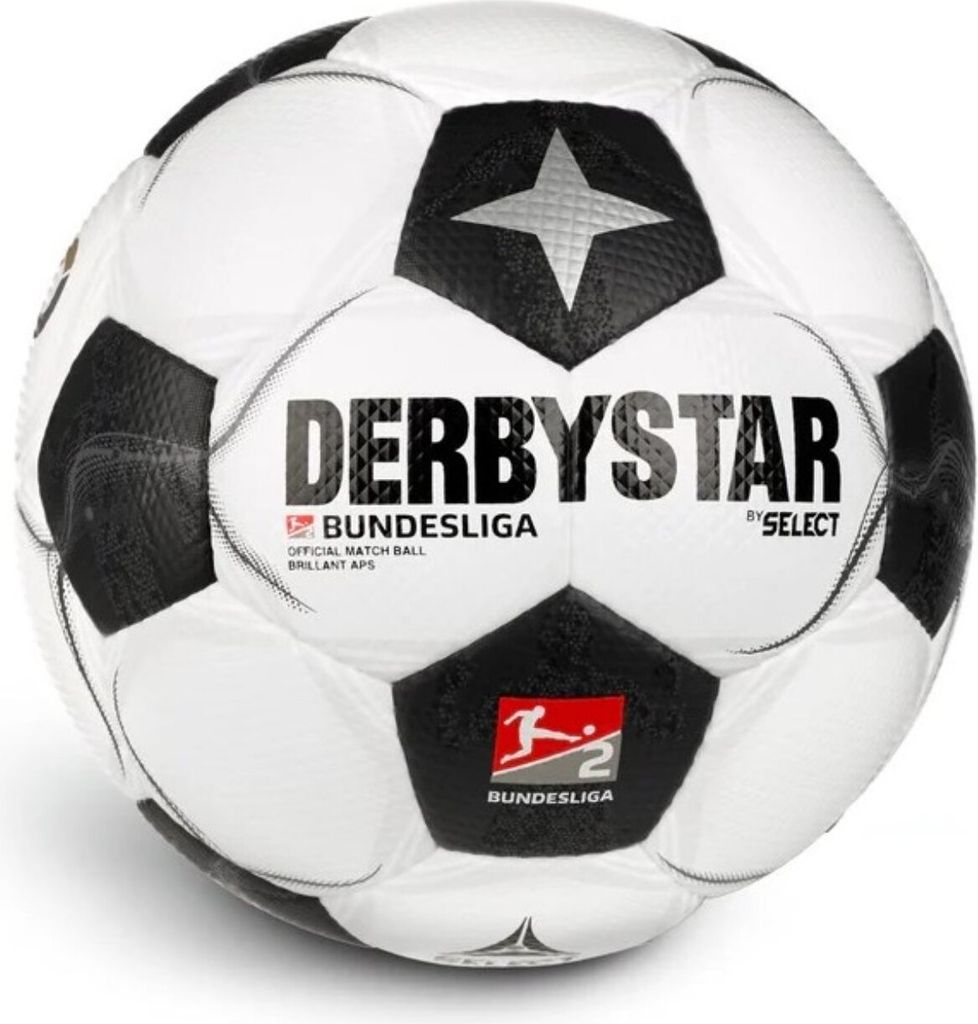 DERBYSTAR 2. BL Brillant APS Classic v24 schwarz weiss Produktbild 
