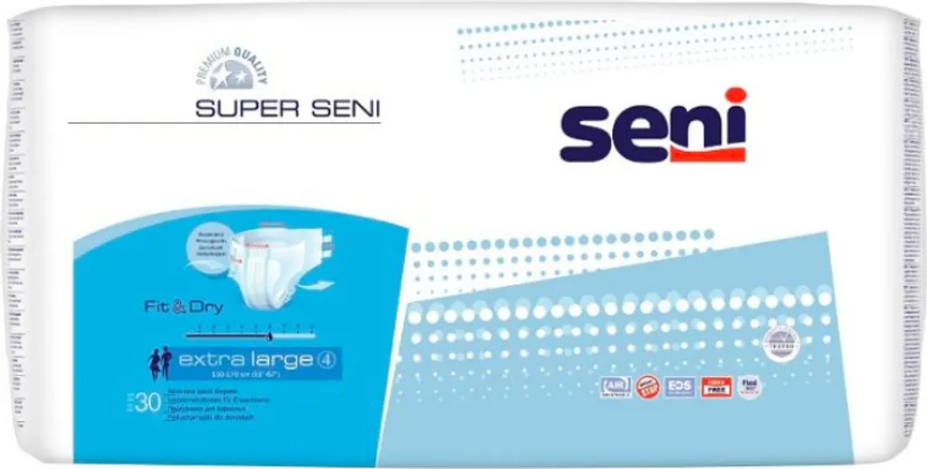 Seni Super Slip XL 30pz: Pannoloni per Incontinenza Grave al Miglior Prezzo