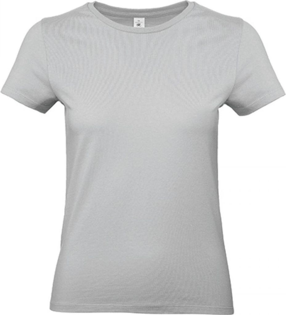 B&C TW04T | Damen T-Shirt / 100 E190 - Farbe: Pacific Grey - Größe: XS