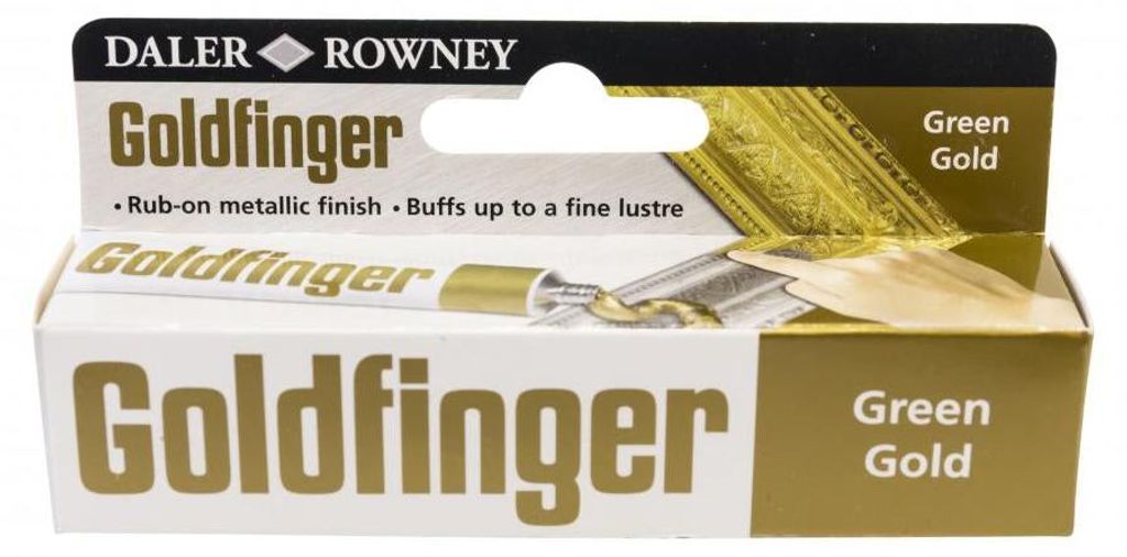 Pasta metallica Daler-Rowney Goldfinger green gold Immagine del prodotto 