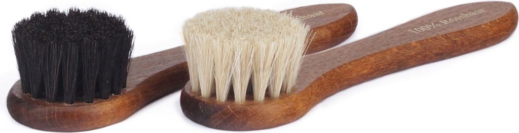Langer & Messmer 4er-Set Schuhbürsten aus Rosshaar Produktbild 