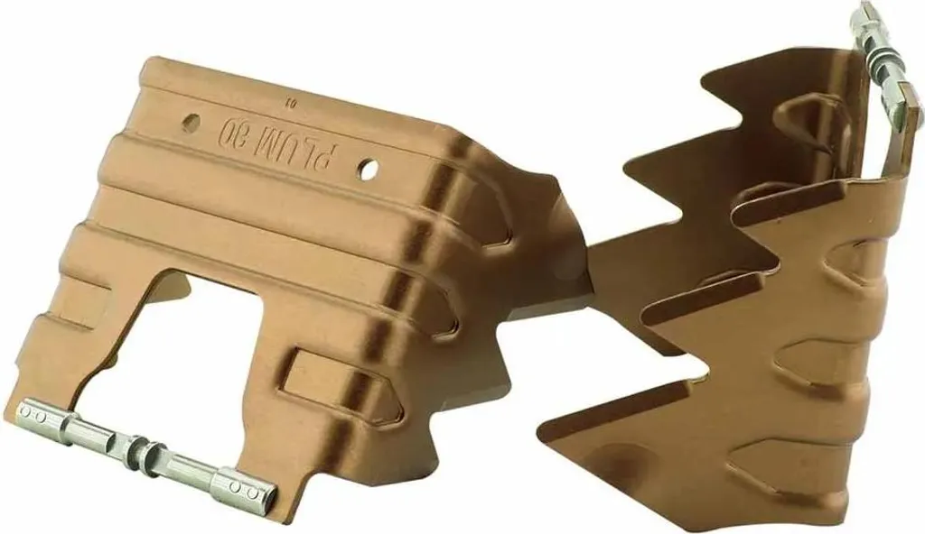 Crampons Plum 80 mm Beige : Évitez les Glissades sur Glace en Ski