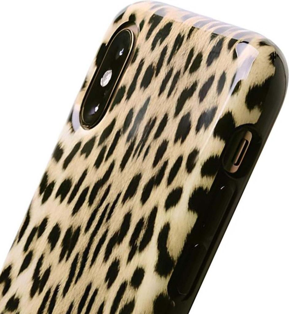Puro Glam Leopard Cover HUAWEI MATE 20 black/black Limited Edition HWMATE20LEO3BLK
