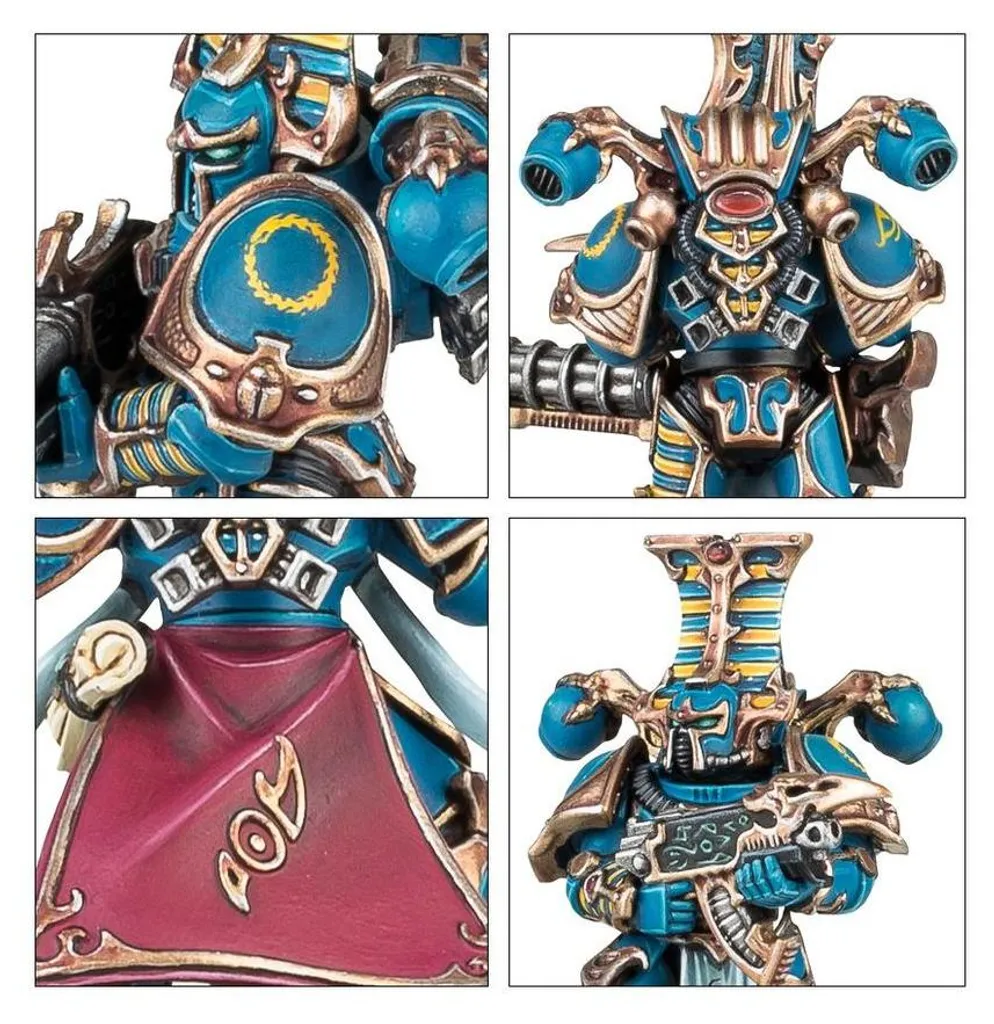 Figurines Marines Rubriques Thousand Sons Kit de Modélisme 10 Pièces - 7