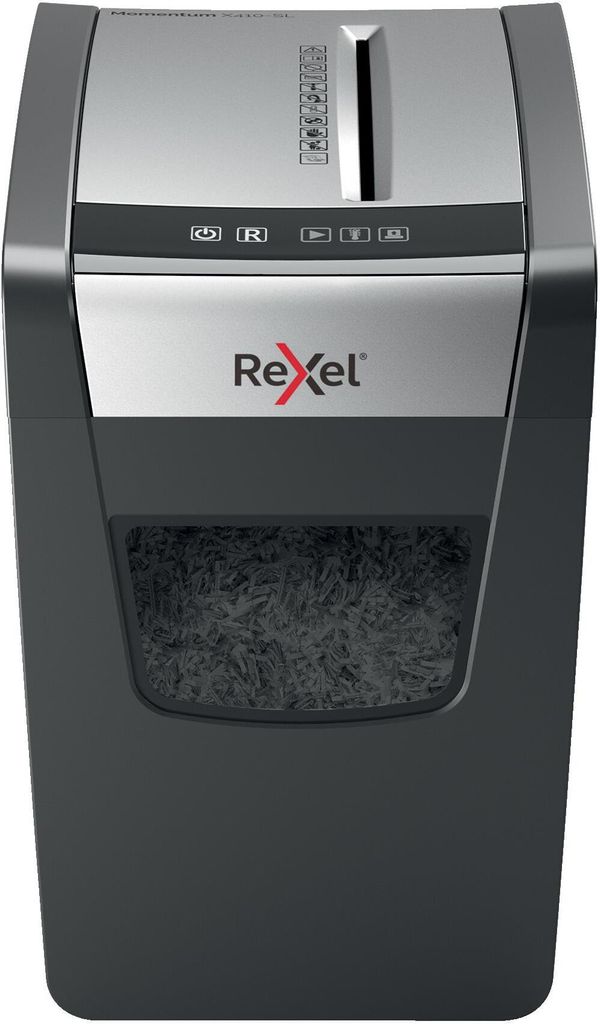 Distruggidocumenti Rexel Momentum X410-SL, 4 x 28 mm Immagine del prodotto 